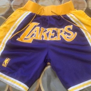 1996-97 laker styles short shorts